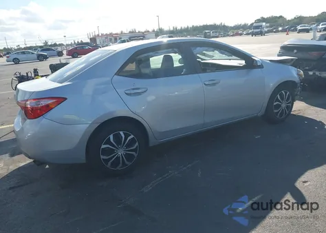 2017 Toyota Corolla Le из США, поврежденный, VIN 2T1BURHEXHC824381